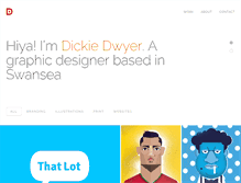 Tablet Screenshot of dickiedwyer.com